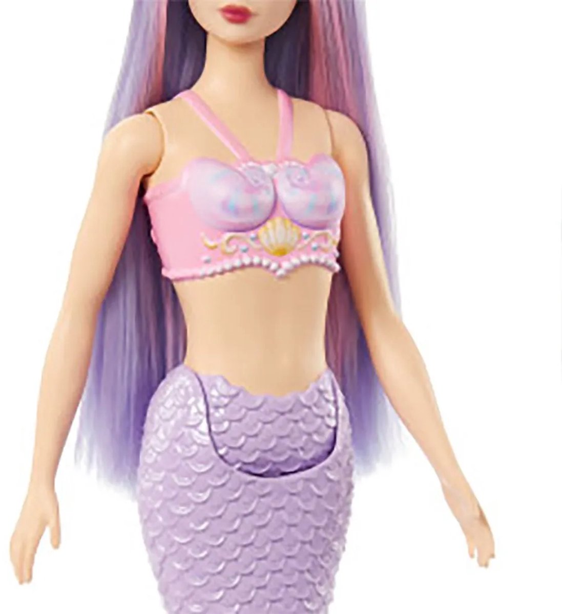 Barbie A Touch of Magic - Paarse zeemeermin staart - Barbiepop — afbeelding 8