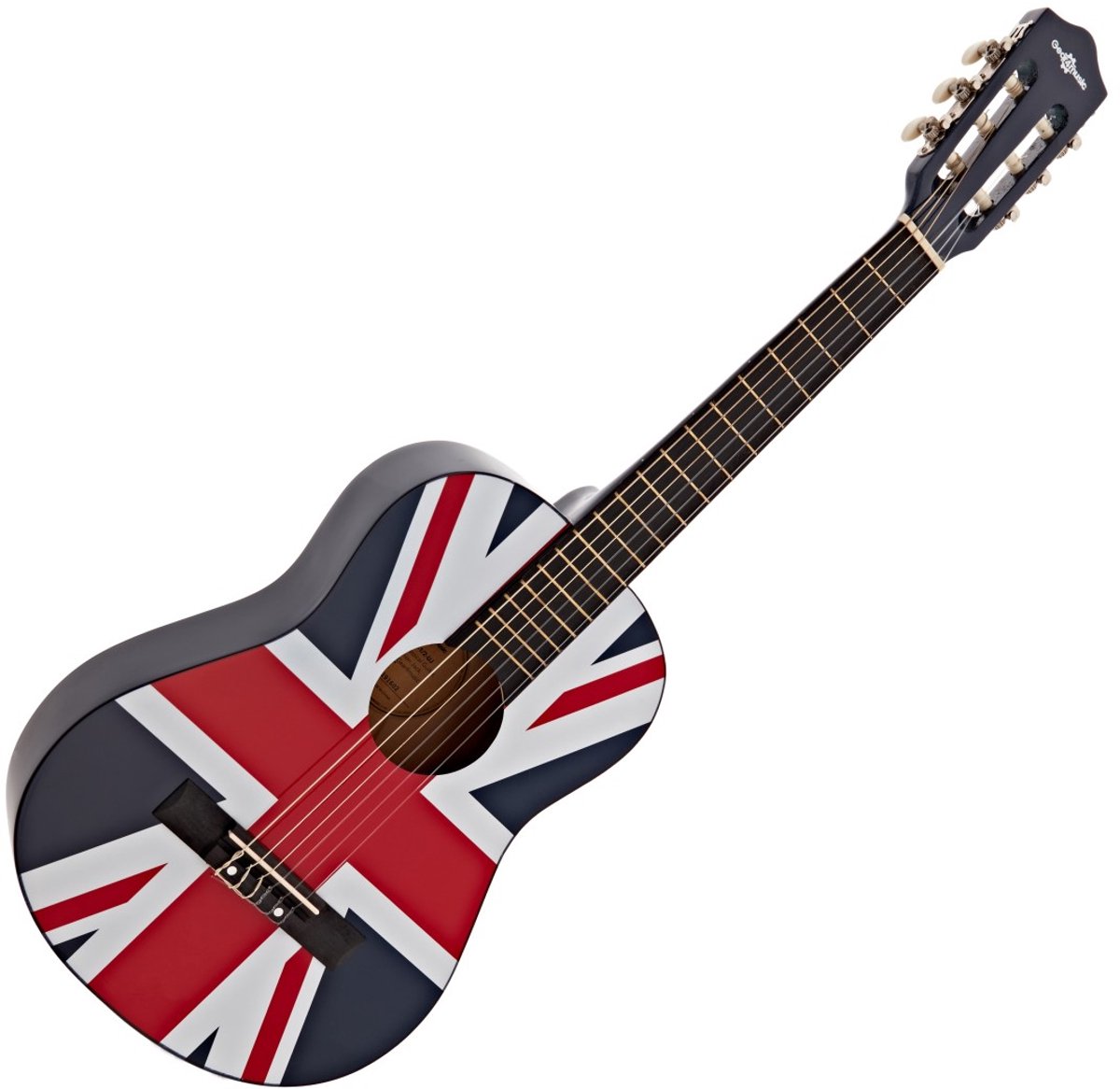 Junior 1/2 Klassieke Gitaar, Union Jack, van Gear4music