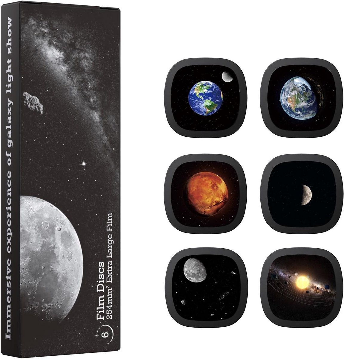 6-delige Ultra HD Projector Slide Set voor Sterrenhemel Projectoren