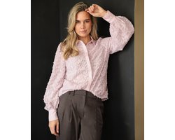 Je m'appelle Dames Blouse - Roze - Maat XXL