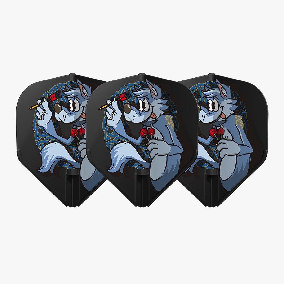 L-Style L1 Pro Sho Okano V1 Black - Dart Flights