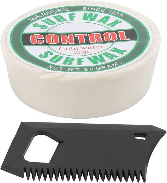 Draagbare Antislip Surf & Skateboard Wax met Wax Kam - Koud Water Geschikt