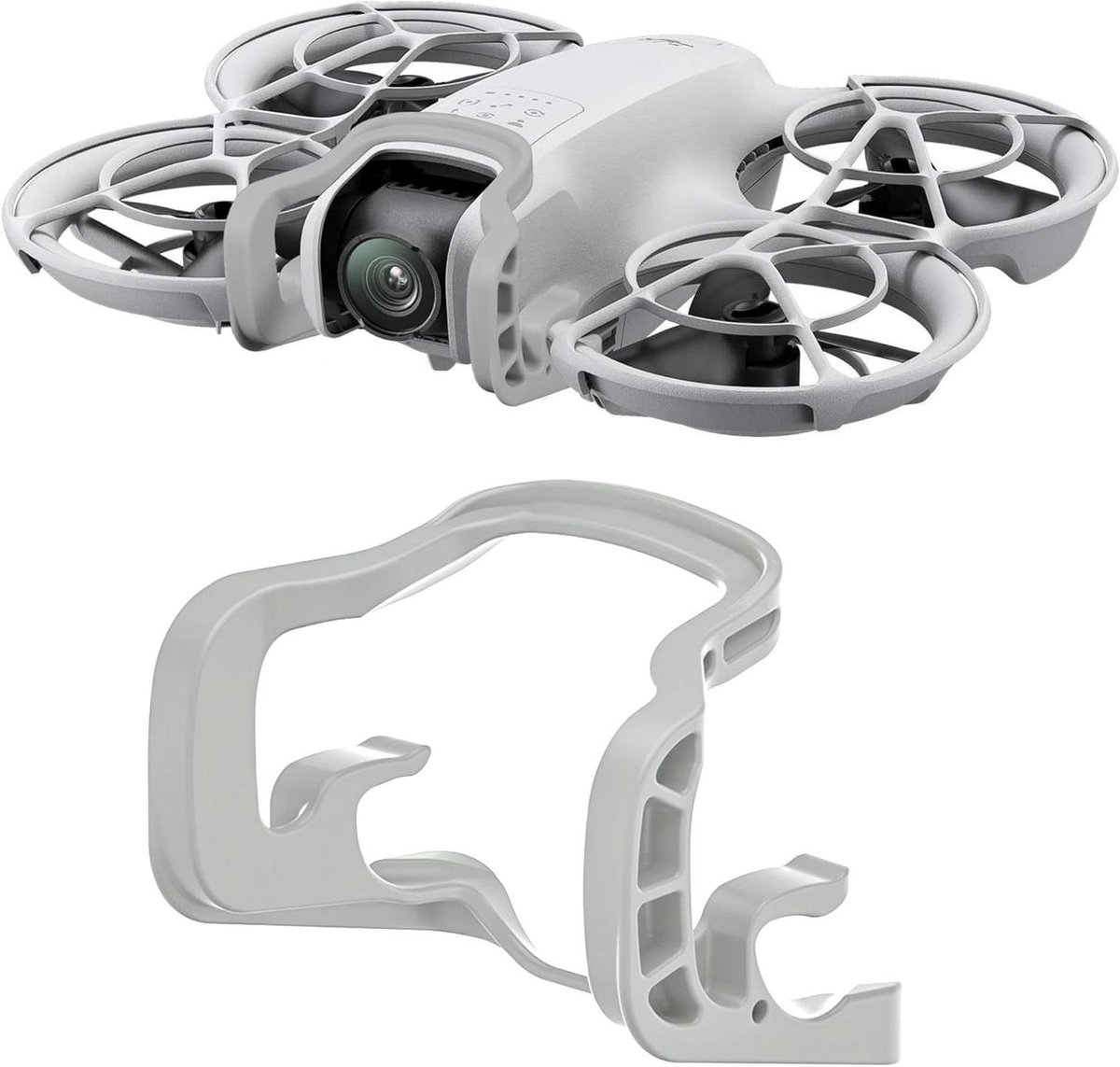 Bumperbeschermer voor drone accessoires - Anti-botsingsbescherming - Grijs - Neo Fly Combo