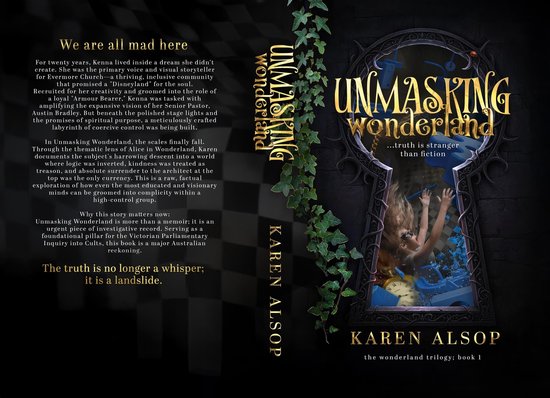Unmasking Wonderland - cover