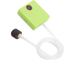 Zuurstofbeluchter voor aquarium met batterijvoeding - Draagbare luchtpomp voor optimale zuurstofvoorziening van vissen - Aquariumaccessoires met vervangbare batterijen.