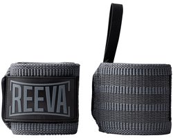 Reeva Wrist Wraps Grijs - Wrist Wraps geschikt voor Fitness, Crossfit en Krachttraining - Wrist Wraps voor Heren en Dames