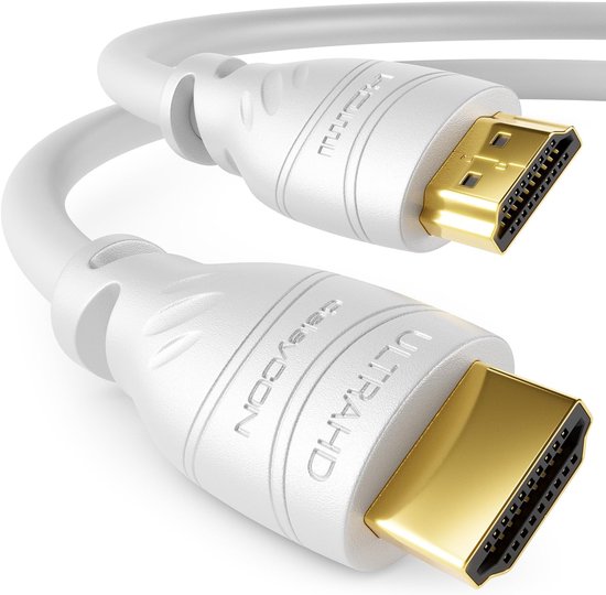 HDMI Kabel - High Speed Ethernet - 4K Video Audio - Dubbel Afgeschermd ...