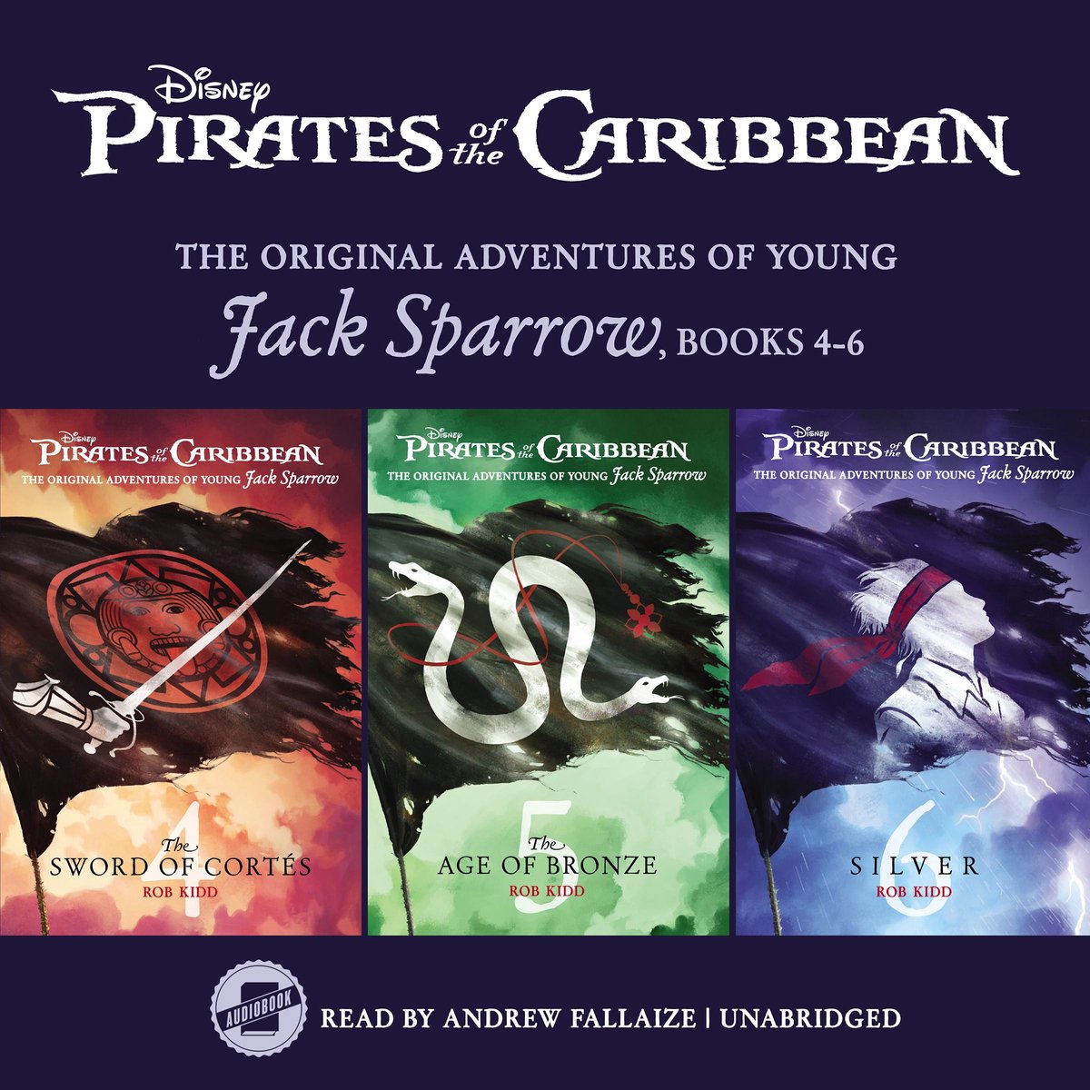 Pirates Of The Caribbean, Jack Sparrow Books 4-6
