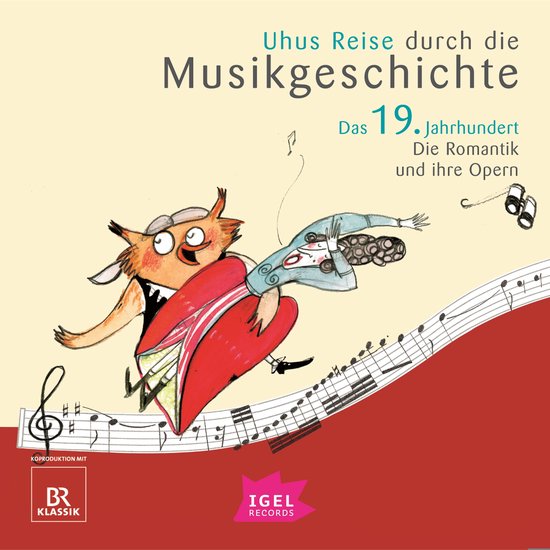Uhus Reise durch die Musikgeschichte. Das 19. Jahrhundert. D ... - cover