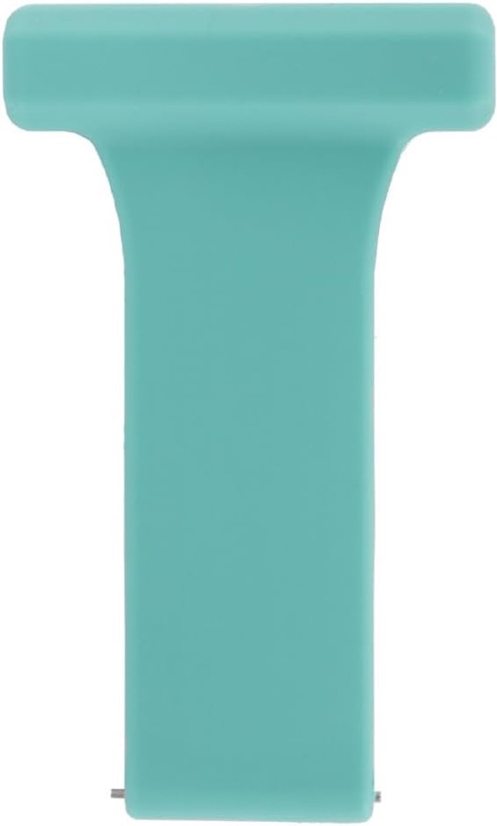 Horloge clip band - Smartwatch houder - Zorgprofessionals werken - Veilige gesp sluiting - 67 x 395 mm - Groen