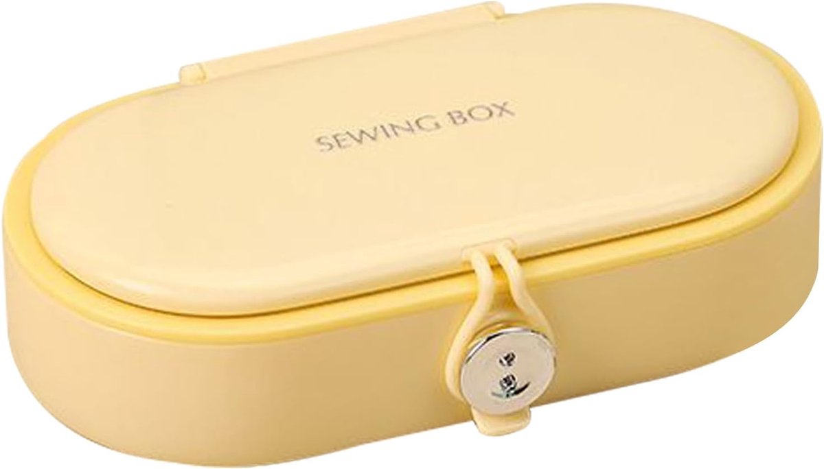 Naalddraadset - Naaibox Accessoires - Kleding Reparatie - Draagbare Organizer - 15.4x8.8x3.9cm
