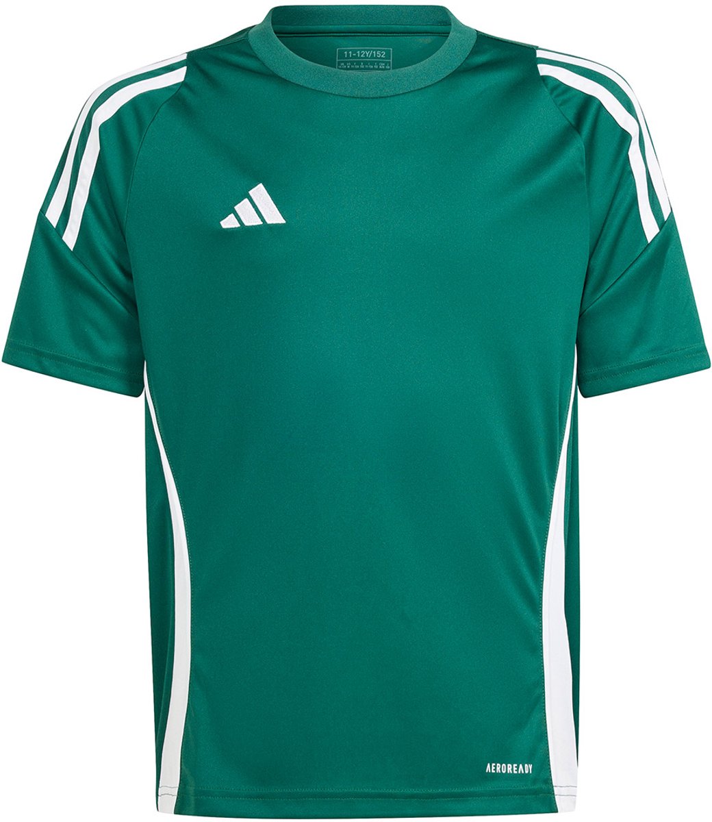 adidas T-shirt Kinderen Tiro 24 Jersey Groen - Maat 140cm