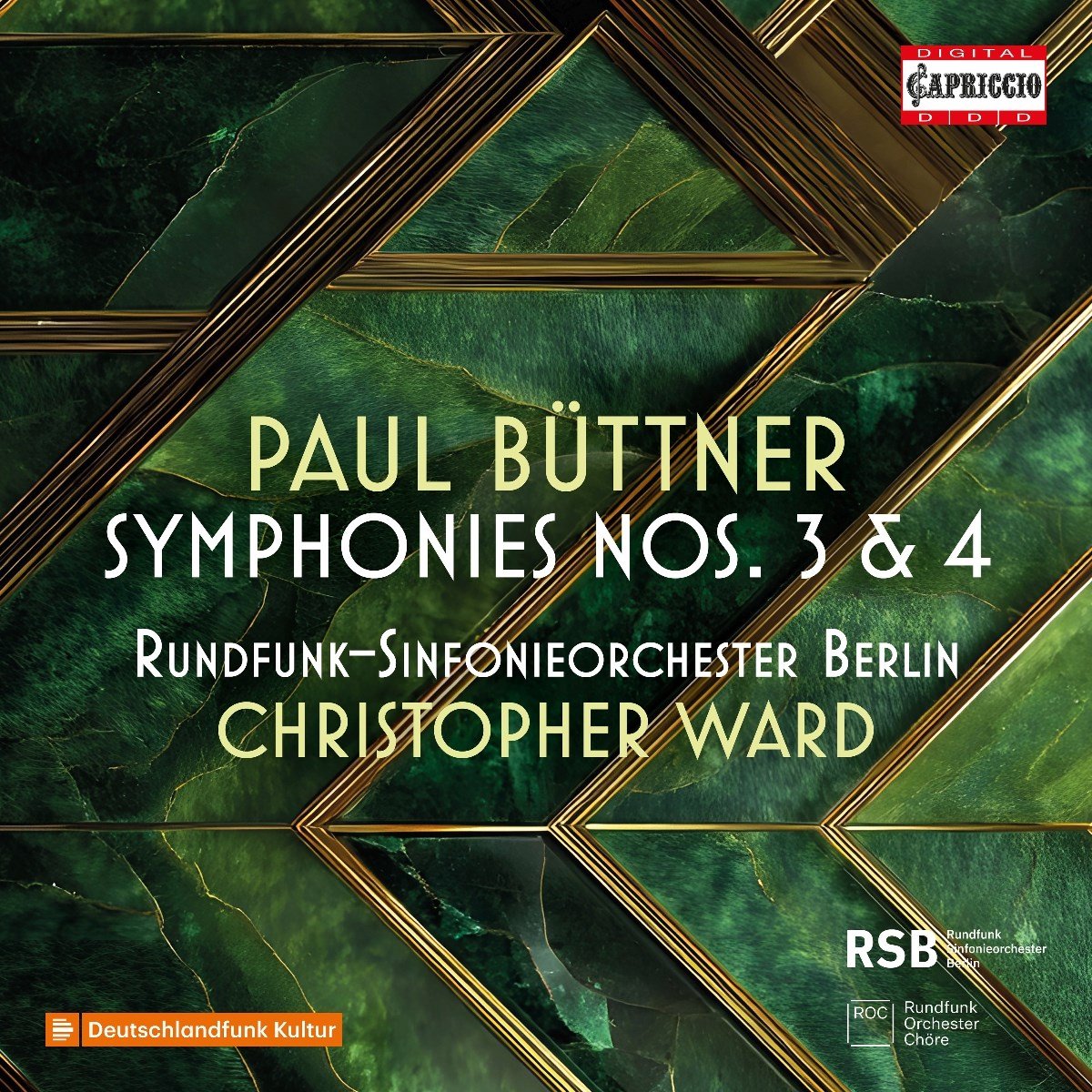 Rundfunk-Sinfonieorchester Berlin, Christopher Ward - Buttner: Symphonies Nos. 3 & 4 (CD)
