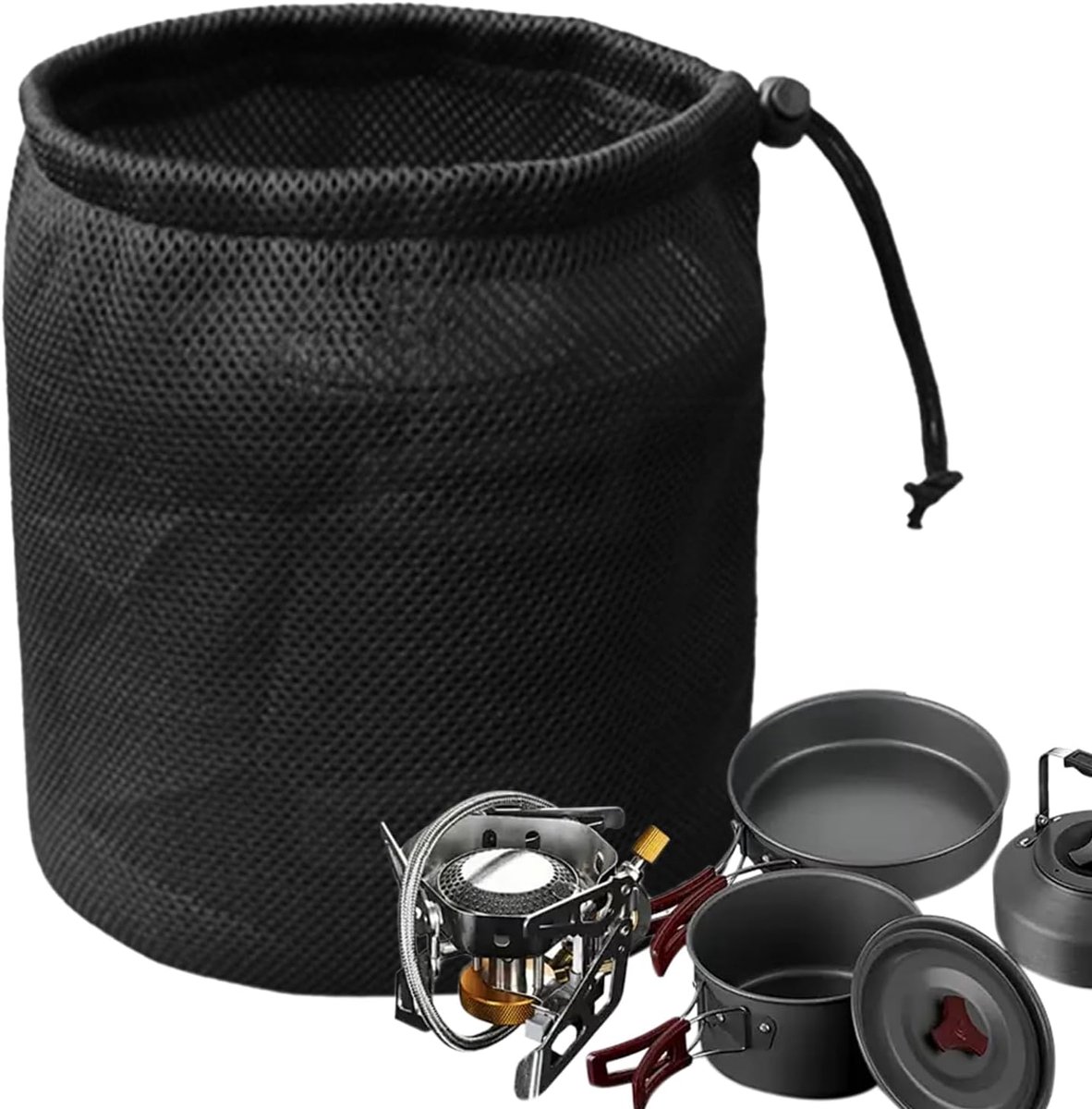 Wasknijperzak - Opbergtas - Thuis en buiten - Met ventilatie - 29x35cm