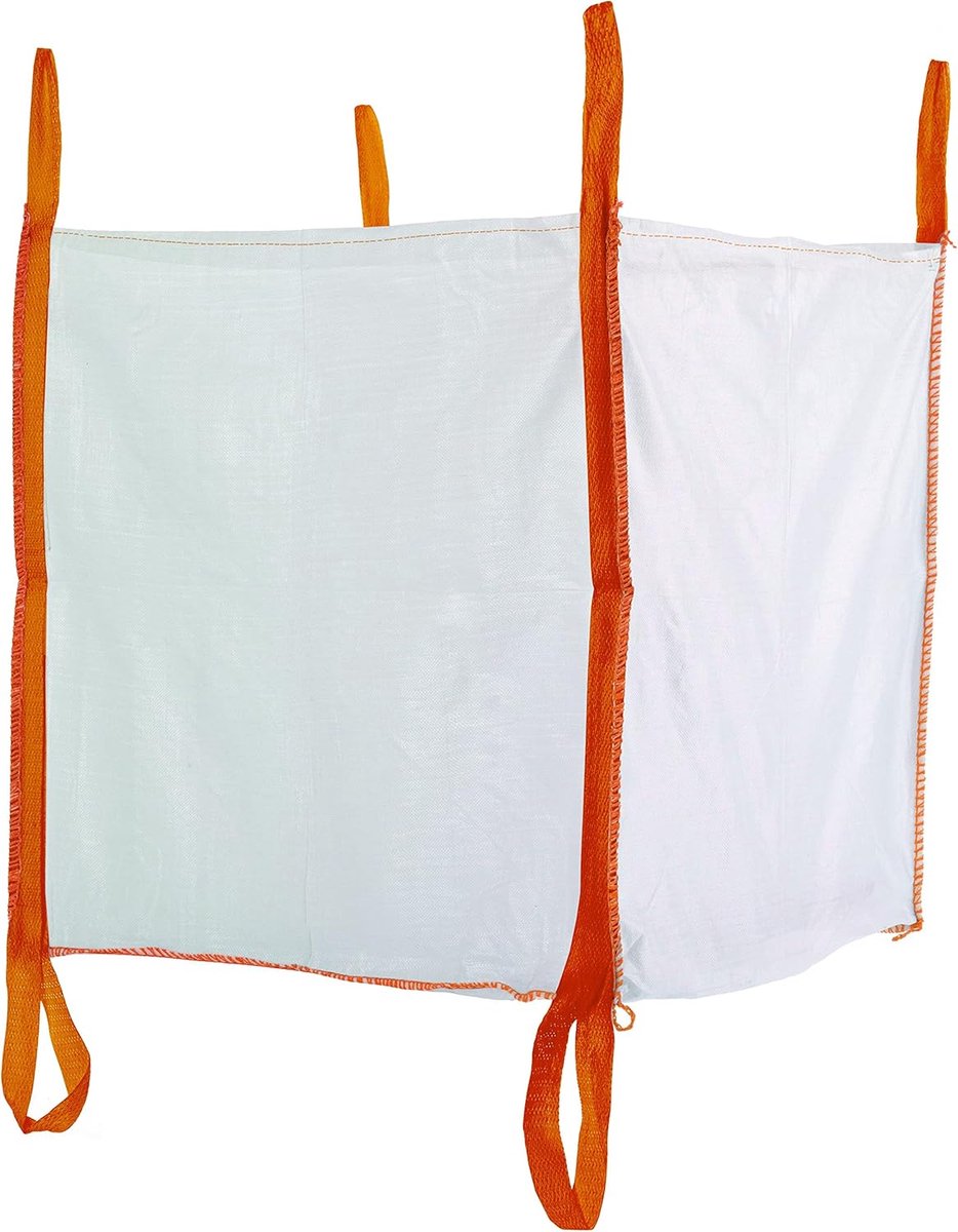 Big Bag - Afvalzakken Containerzak - Tuinafval Verwerken - Recyclebaar Materiaal - 90x90x90cm