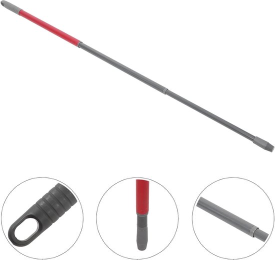 Vervangende Dweilstok - Mopsteel - Schoonmaken Huis - Ergonomisch Ontwerp - 121 cm Lengte - Multi — afbeelding 5