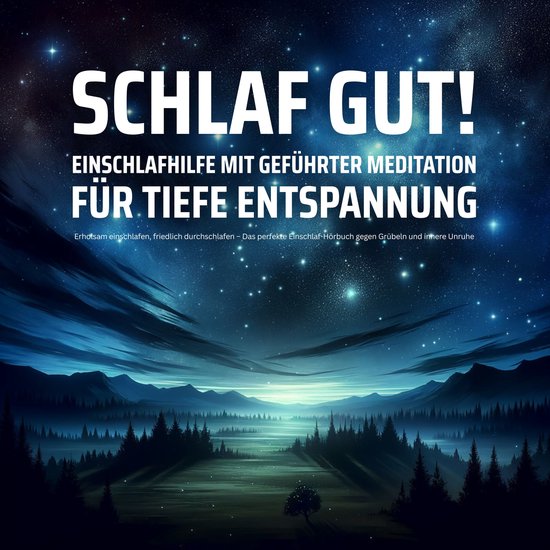 EINSCHLAFHILFE mit geführter Meditation für tiefe Entspann ... - cover
