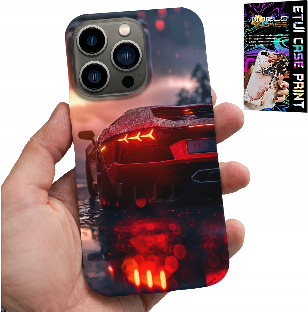 iPhone 15 Pro Max hoesje - Luxe auto's, Mega patronen, Cover