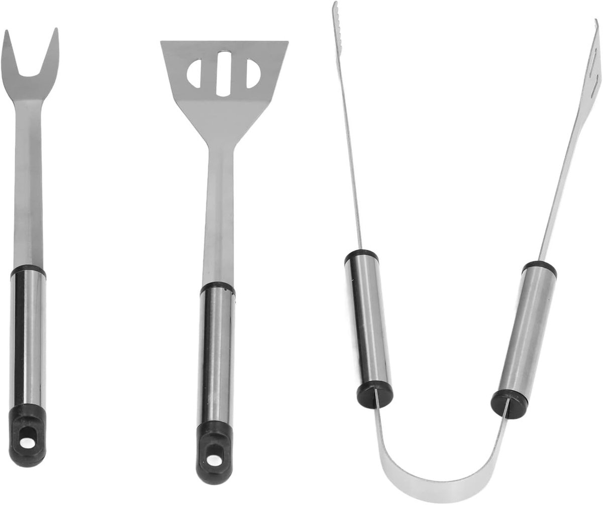 BBQ Gereedschapsset - Grillset - Buiten Koken - Roestvrij Staal - 3-delig
