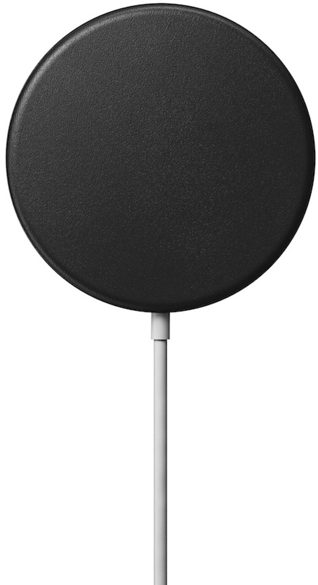 Nomad Leren Cover voor MagSafe-oplader Zwart