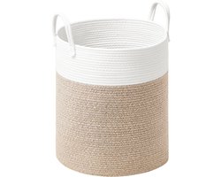 SONGMICS - Wasmand - Wasmand voor Kinderen - 60 L - Met Handgrepen - Voor Kinderkamer
