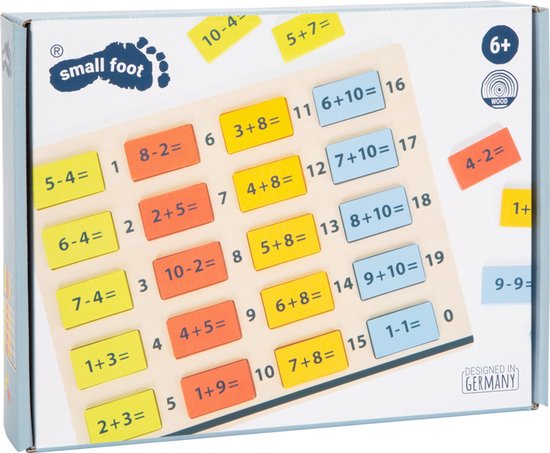Small Foot - Houten Spel Rekensommen Maken