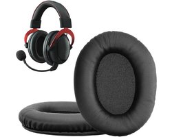 kwmobile 2x oorkussens geschikt voor Kingston HyperX Cloud II 2 / Cloud III 3 / III S / 3S - Earpads voor koptelefoon in zwart