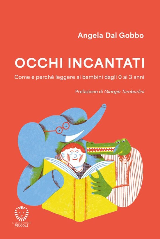Il leone verde piccoli 1 - Occhi incantati - cover