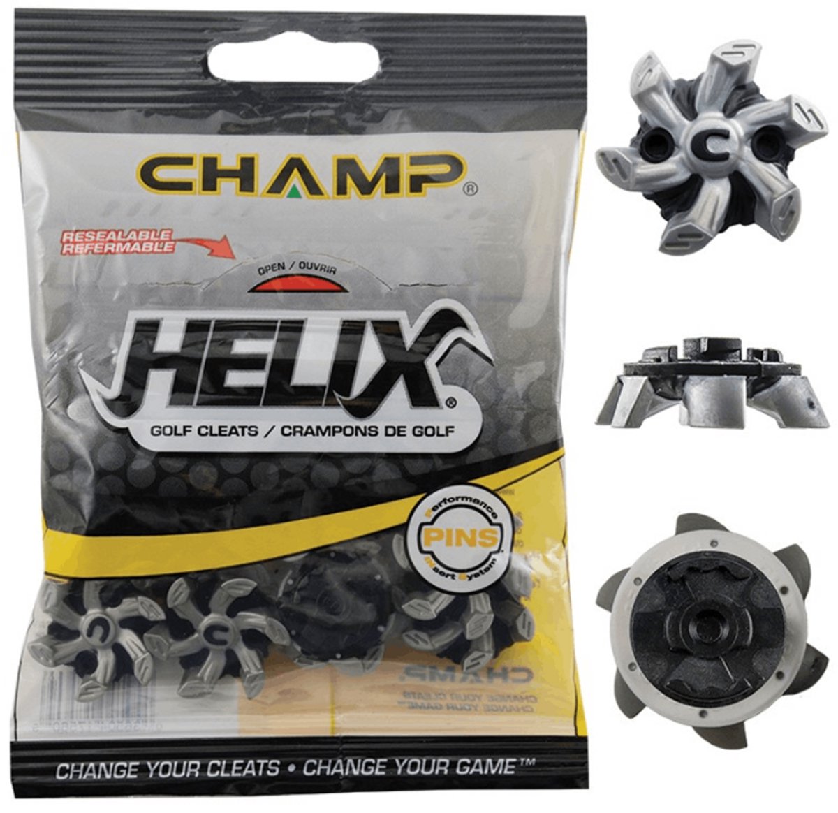 Champ - Helix - Spikes voor golfschoen - PINS aansluiting
