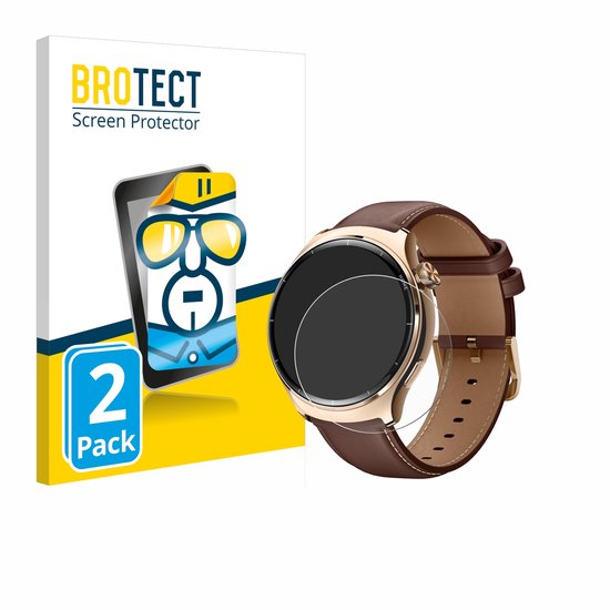BROTECT - Screenprotector voor Xiaomi Mibro Lite 3 Pro - Folie Beschermfolie transparant 2 Stuks