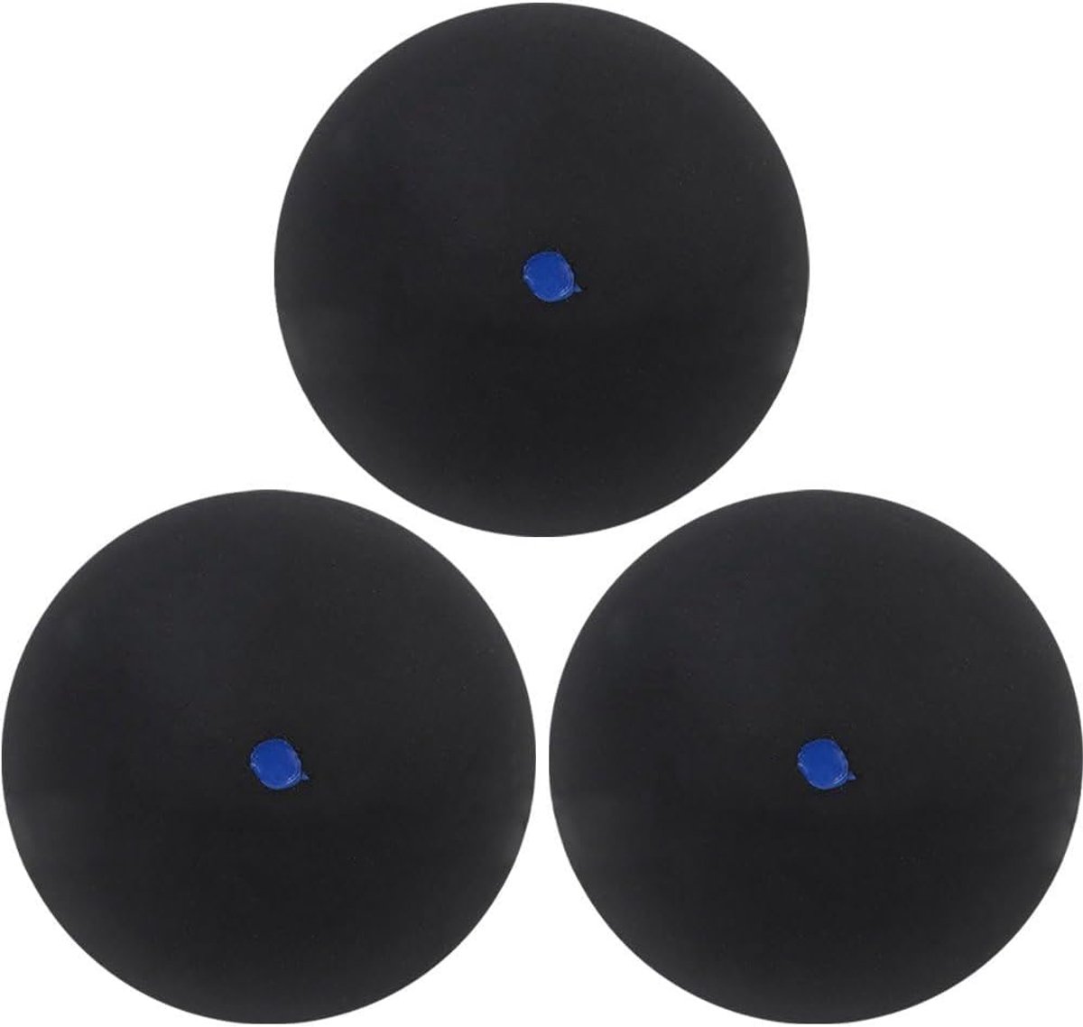 Squash Ballen - Snelheidsbal Rubber - Sport Training - Meerdere Stippen - 4 cm Diameter - Rood Blauw Geel