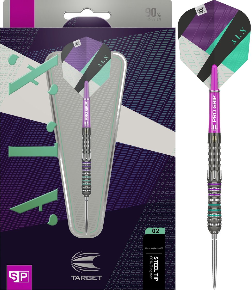 Target ALX 02 Swiss Point 90% - Dartpijlen - 22 Gram