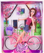 Fleur Pop met Fiets + Accessoires