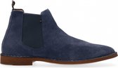 Tommy Hilfiger  - Th Dress Casual Suede Chelsea - Blue - 43