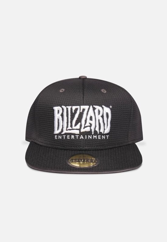 Casquette Snapback Overwatch Blizzard Logo Zwart