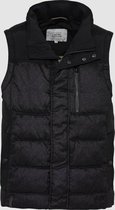 Padded Quilted Vest Anthra