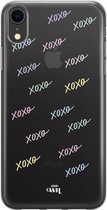 iPhone XR Case - XoXo Colors - xoxo Wildhearts Transparant Case