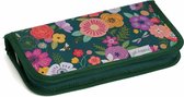 Haaknaalden Etui Floral Garden Teal