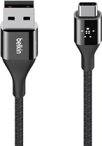 Belkin DuraTek™ 1.2m USB-C naar USB-A kabel - Zwart