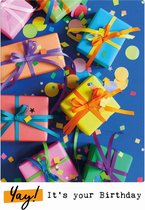 Kaart - Eco Cards - Yay! It's your birthday - ECLT54