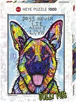 Heye Dogs Never Lie Jeu de puzzle 1000 pièce(s) Art