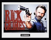 poster in lijst The Walking Dead Rick Grimes 30 x 40 cm