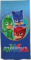 strandlaken PJ Masks 70 x 140 cm blauw