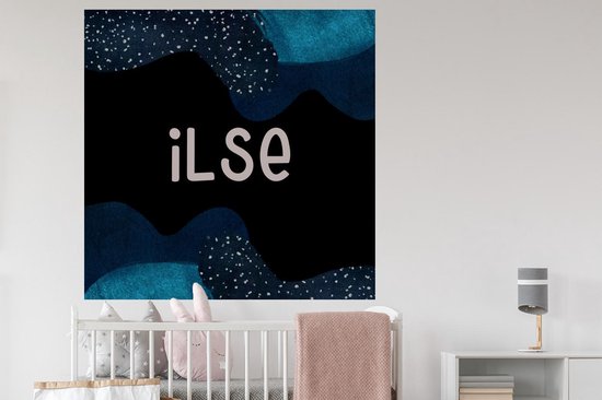 Stickers muraux - Ilse - Pastel - Fille - 120x120 cm - Feuille adhésive XXL