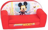 sofa uitklapbaar Mickey 42 x 77 cm polykatoen rood