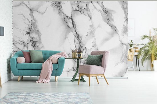 Papier peint - Papiers Papier peint photo Marbre - Motif - Ligne - Largeur 330 cm x Hauteur 220 cm