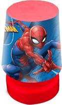 nachtlamp Spiderman junior 11,5 x 8 x 7,5 cm rood