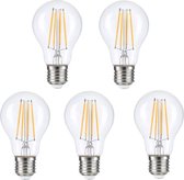 Voordeelpak | 5 stuks | LED Filament lamp 10W | 1350lm | A60 E27 - 2700K - Warm wit (827)