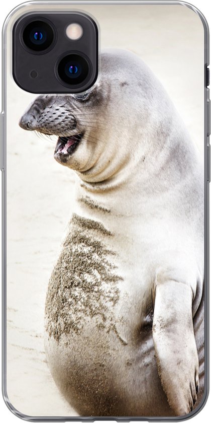 iPhone 13 hoesje - Zeeolifant - Grappig - Lachen - Kinderen - Jongens -  Meisjes - Kids... | bol