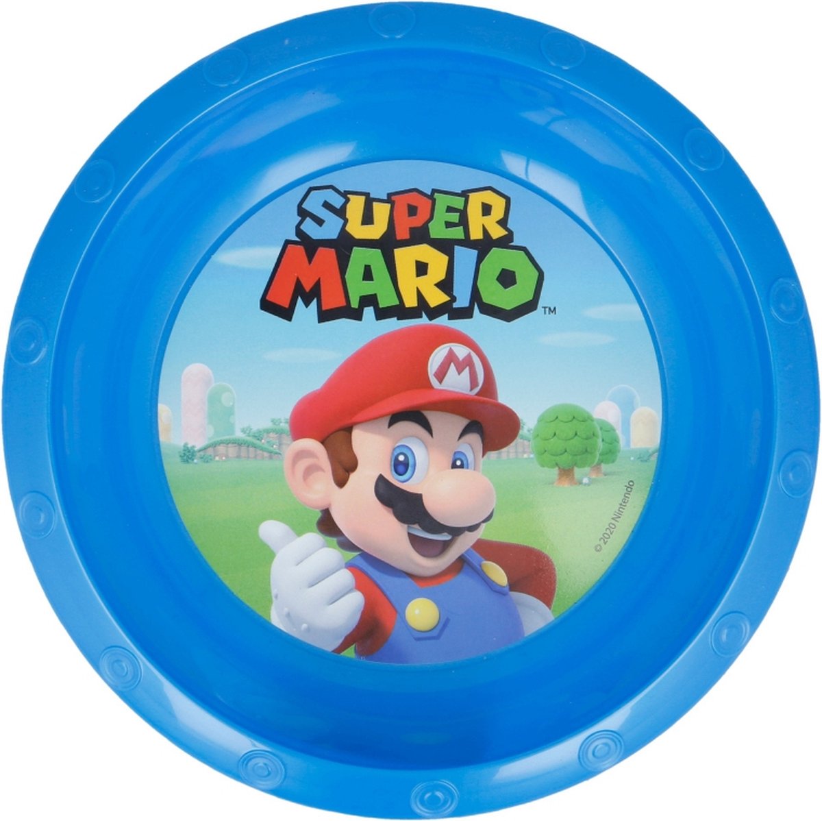 Super Mario Plastic schaaltje 16,7 cm